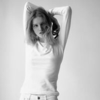 Tight white long sleeve Tee